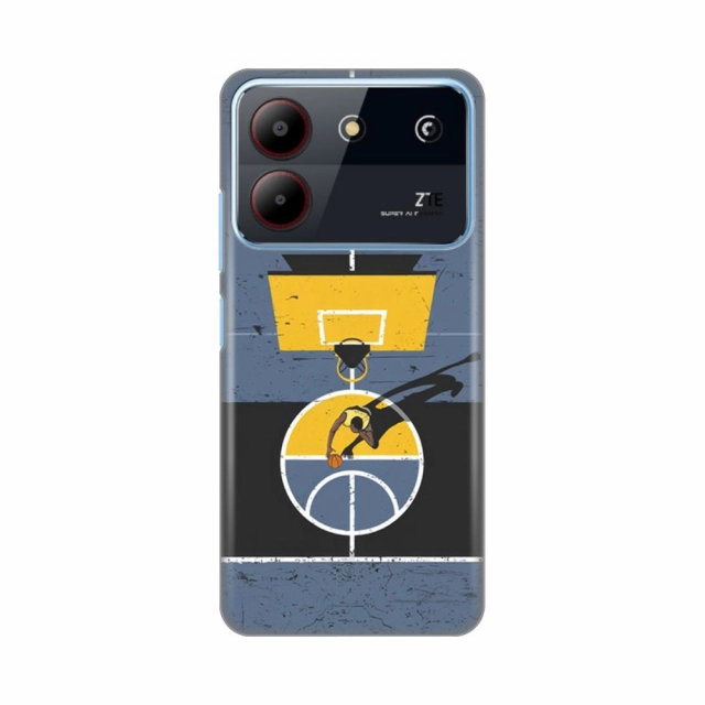 Torbica Silikonska Print Skin za ZTE Blade A54 Court