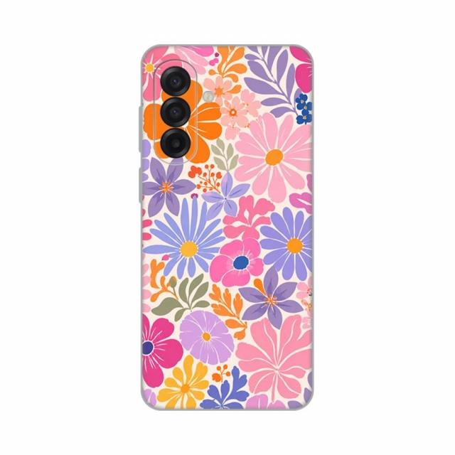 Torbica Silikonska Print za Samsung A175F Galaxy A17 Sunny Petals