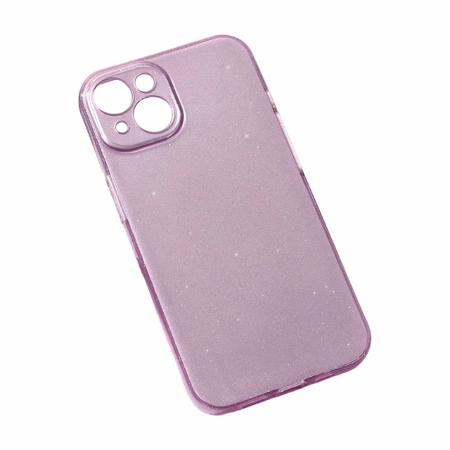Torbica Sparkle Dust za iPhone 15 6.1 svetlo ljubicasta