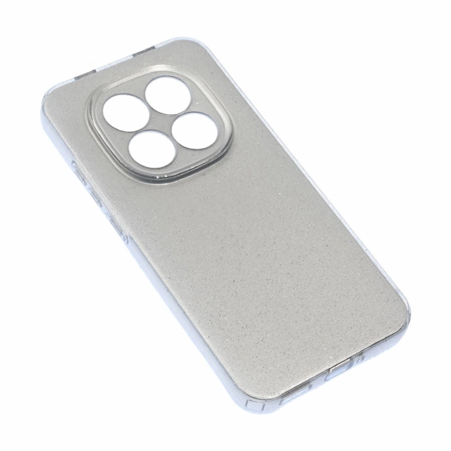 Torbica Sparkle Dust za Xiaomi Redmi Note 15 Pro 5G srebrna