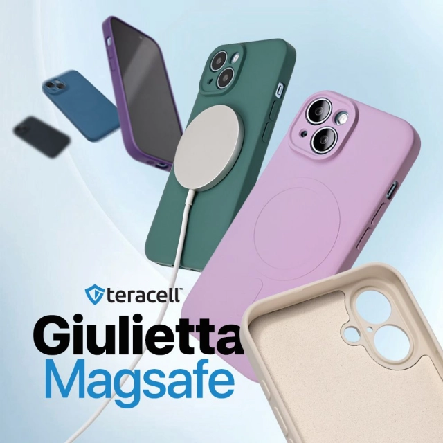 Torbica Teracell Giulietta Magsafe za Samsung A556B Galaxy A55 5G tamno siva