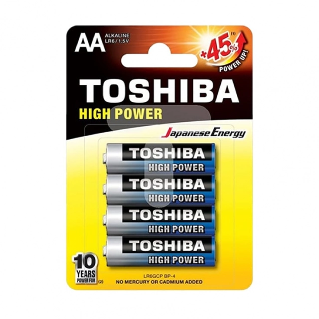 Toshiba alkalna baterija AA 1.5V TOSH-LR06/4BP