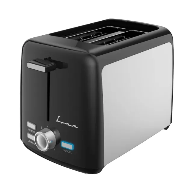 Toster Fram FTP-8007SSBK/800W/crna