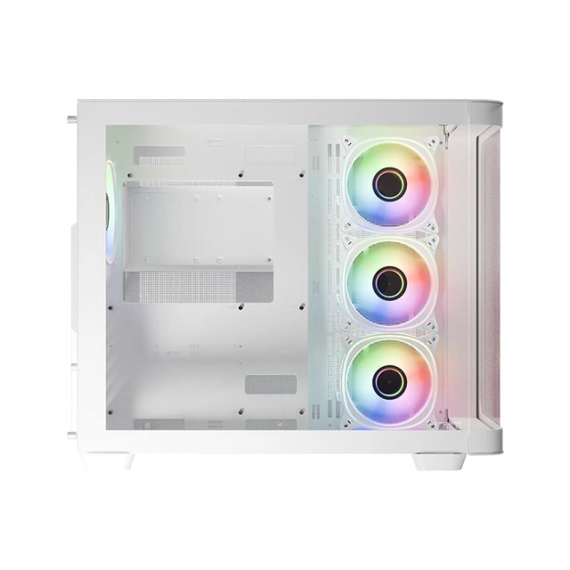 TOWER LC Power Gaming 8001W-ON Pro-Storm Light 4x120mm ARGB Fan  1xUSB3.0 2xUSB2.0 1xUSB3.0 Type-C White