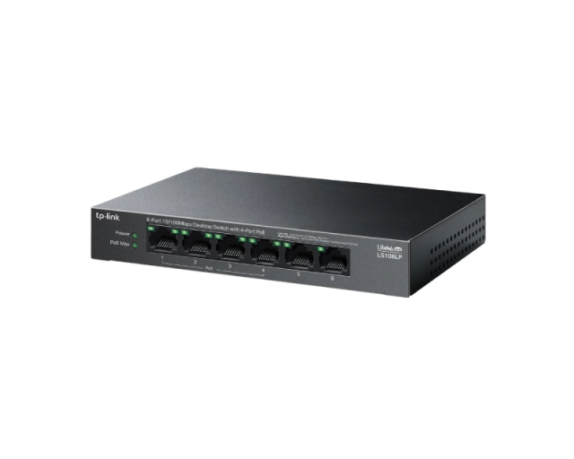 TP-LINK_ LS106LP(UN) 6-port 10/100mbps Desktop switch 