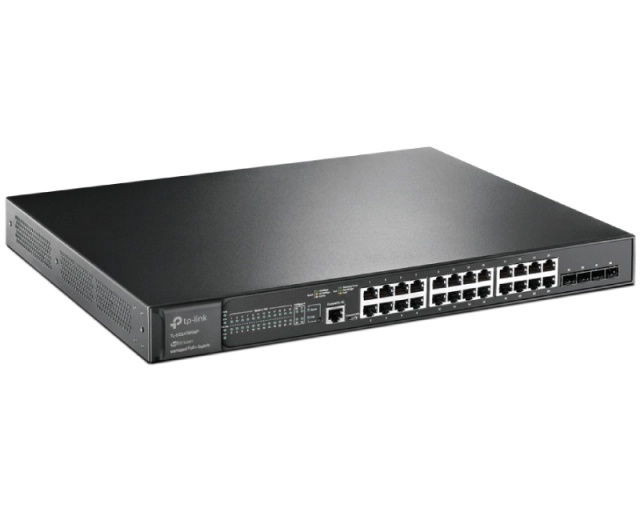 TP-LINK SG3428XMP Omada 28-Port upravljiv Switch sa 24- Porta PoE+ + 4-Port 10GE SFP+ L2+ 