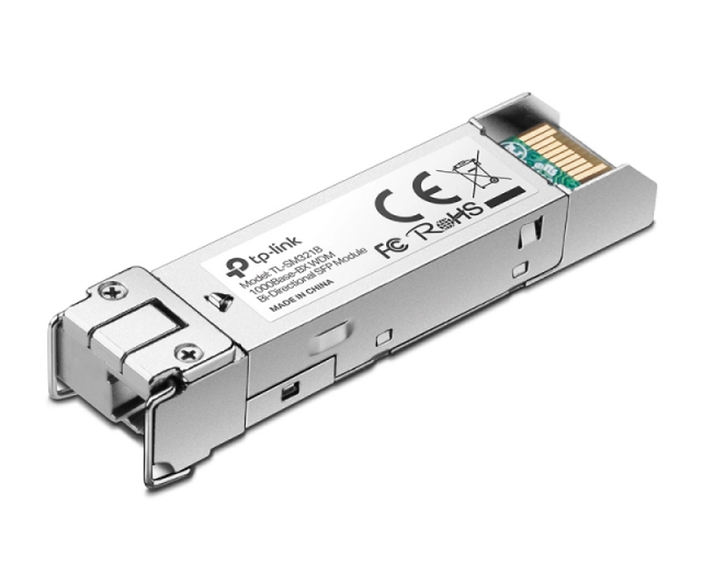 TP-LINK_ SM321B(UN) 1000Base-BX WDM Bi-Directional SFP Module 