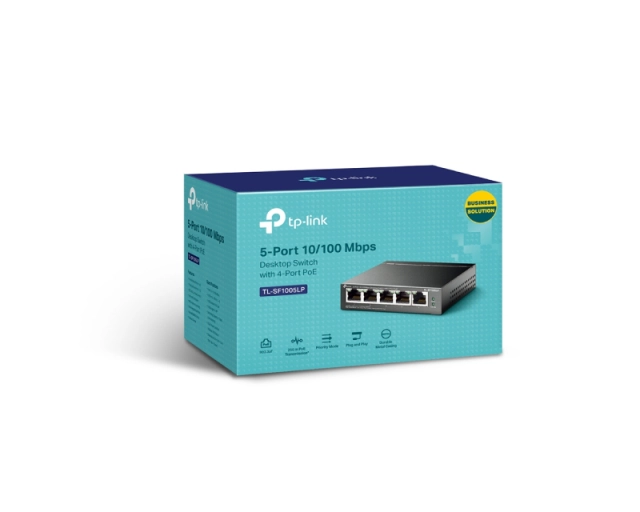 TP-LINK TL-SF1005LP PoE switch 5 porta 10/100mb/s 