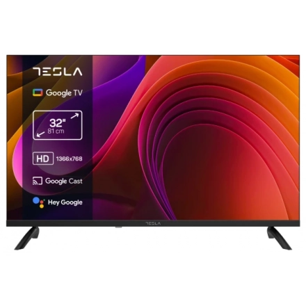 TV TESLA LED 32E655BHS HD, Google TV Smart