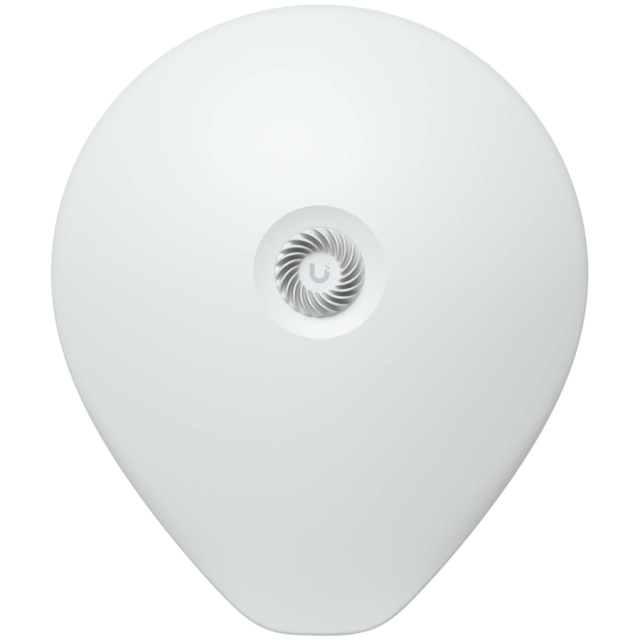 Ubiquiti AF60-XR air fibre 15+ km link range, 5.4 Gbps max. throughput, 5 GHz 800+ Mbps weather-resilient backup radio, (1) GbE and (1) 10G SFP+ port