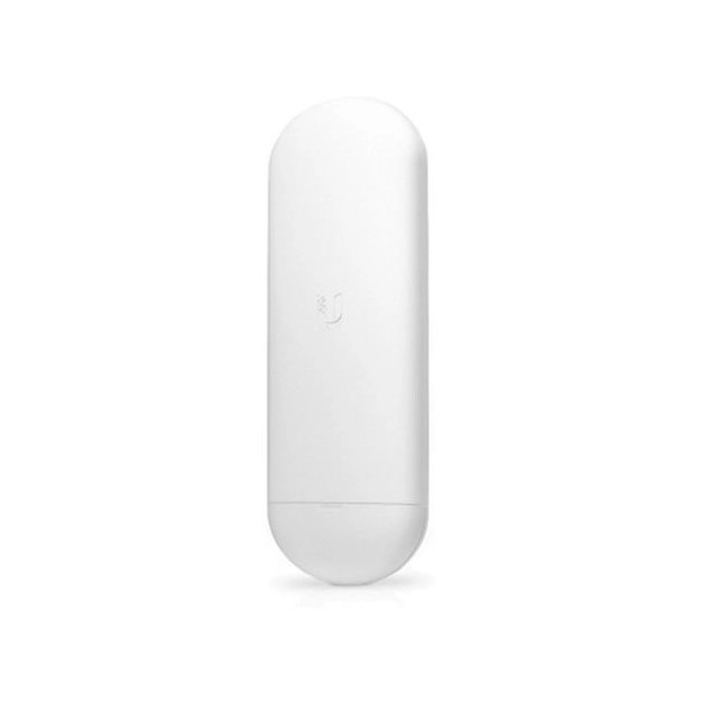 Ubiquiti airMAX NanoStation 5AC, UISP-supported WiFi radio designed for point-to-point and customer premises applications, 5 GHz, 15+ km link range, 450+ Mbps throughput, Secondary LAN with PoE out support, PoE adapter included,Pole and wall mounting
