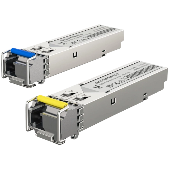 Ubiquiti UACC-OM-SM-1G-S-20 Single-mode, simplex, fiber transceiver module 1 Gbps Bidirectional Single-Mode Optical Module