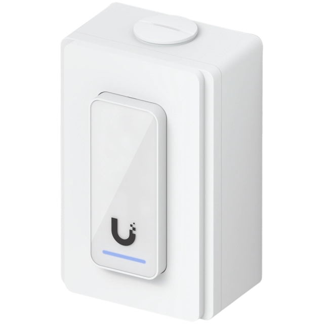 Ubiquiti UACC-READER-JB-W Junction box for UniFi Access Readers and Intercom Viewers that support flat surface mounting and attachment to 3/4" conduit