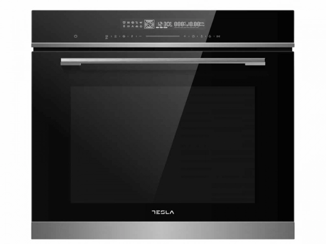 Tesla WG Ugradna rerna TESLA BO920MBP ventilatorska/72L/piroliticko samocišcenje/digitalna/crna