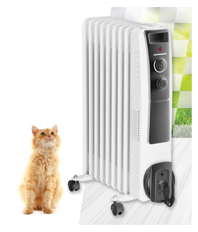 Uljani radijator HEINNER HOH-Y09WB 9rebara/2000W