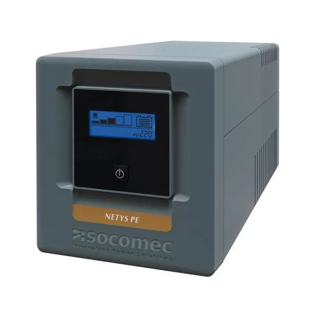 UPS Socomec NeTYS PE 1500VA/900W 230V 50/60Hz BATTERY INCLUDED WITH AVR, STEP