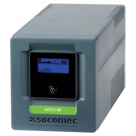 UPS Socomec NeTYS PR-MT 1000VA/700W 230V 50/60Hz/AVR/SINEWAVE/RJ45/USB/LCD