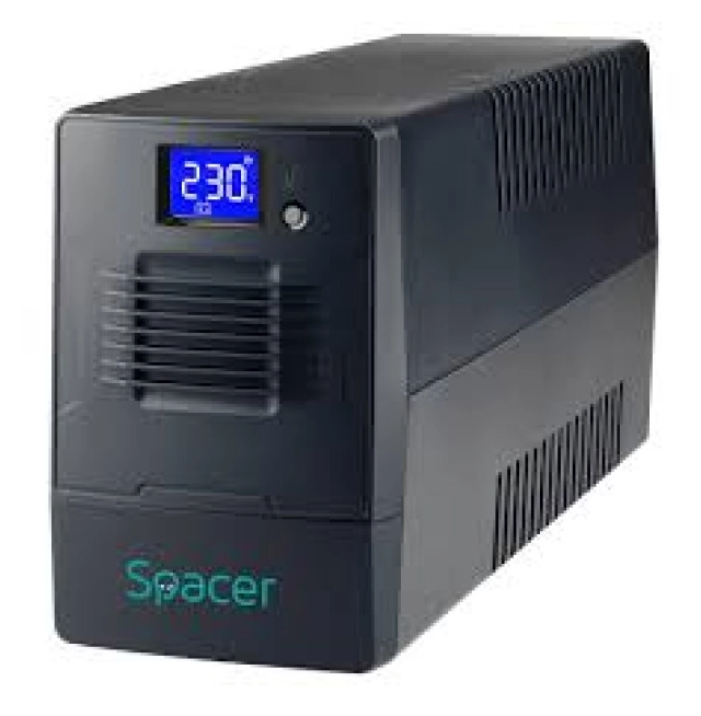 UPS Spacer Line SPUP-1000D-LIT01 1000VA/600W 4xšuko/USB/LAN