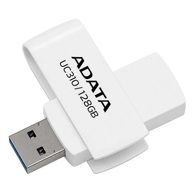USB Flash 128 GB AData 3.2 UC310-128G-RWH Beli