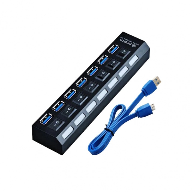 USB HUB 7 portova 11-435