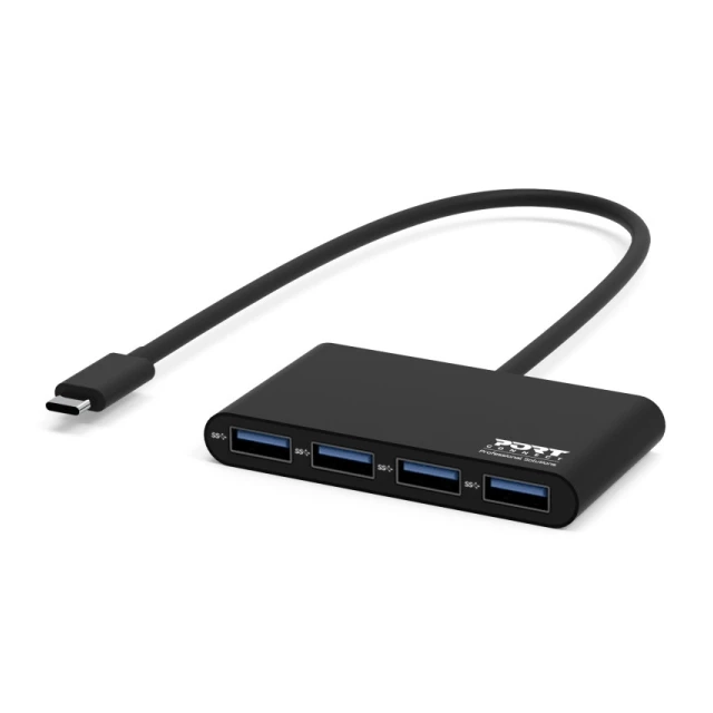 USB HUB Port Designs USB-C hub 4X USB-A 3.0 ports