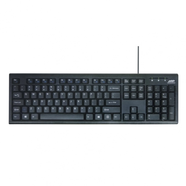 USB tastatura US/ENG layout crna W80396