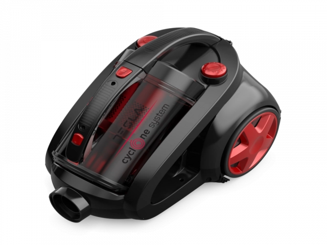 Usisivac TESLA BGL203BRE 800W/sa posudom/crna-crvena