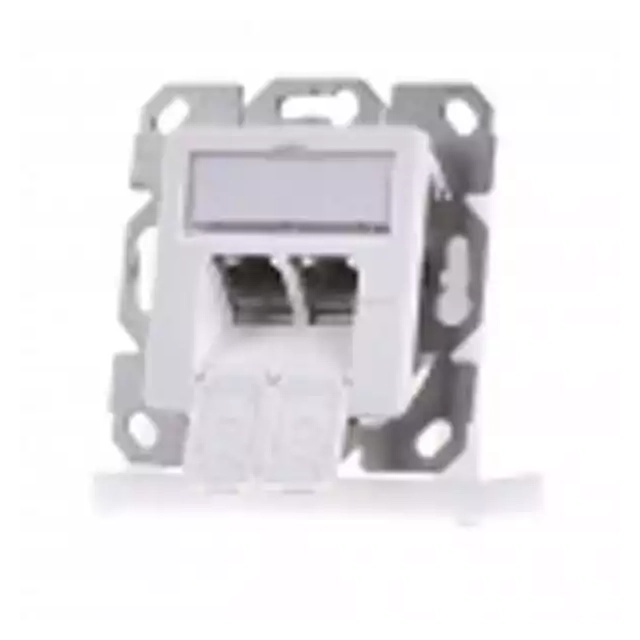 / Uzidna utičnica AMJ sa 2 RJ-45 cat 6 Fully shilded STP 00020A0393
