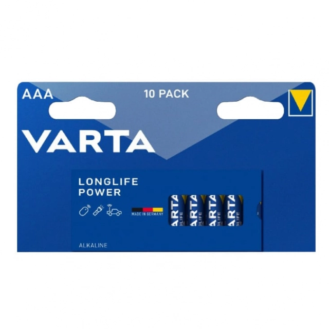 Varta alkalne baterije AAA Longlife VAR-LR03/BL10
