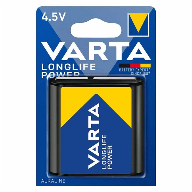 Varta Longlife Power 3LR12 4,5V alkalna baterija
