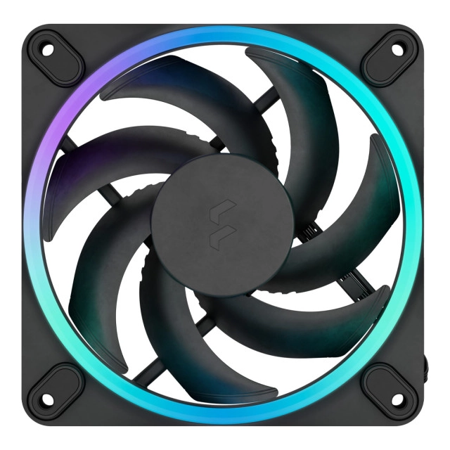 Ventilator 120mm Fractal Design Momentum 12 RGB Black, FD-F-MR1-1201