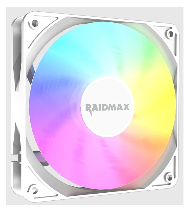 Ventilator 120mm Raidmax X-AIR ARGB White, NV-X120FWP
