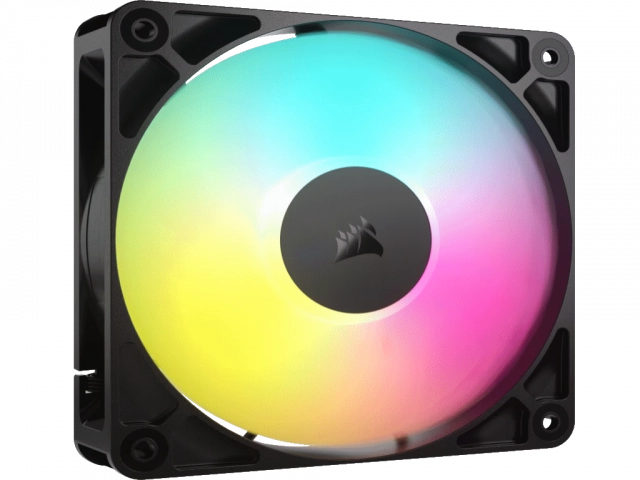 Ventilator CORSAIR RS120/120mm/ARGB/single pack/crna