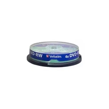 VERBATIM DVD-RW 4.7GB 4X 43552 MATT SILVER