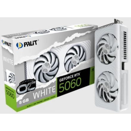 VGA PALIT RTX 5060 White OC 8GB GDDR7