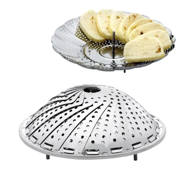 Vilde 152216 - Sklopiva rešetka za kuvanje na pari 14-23cm