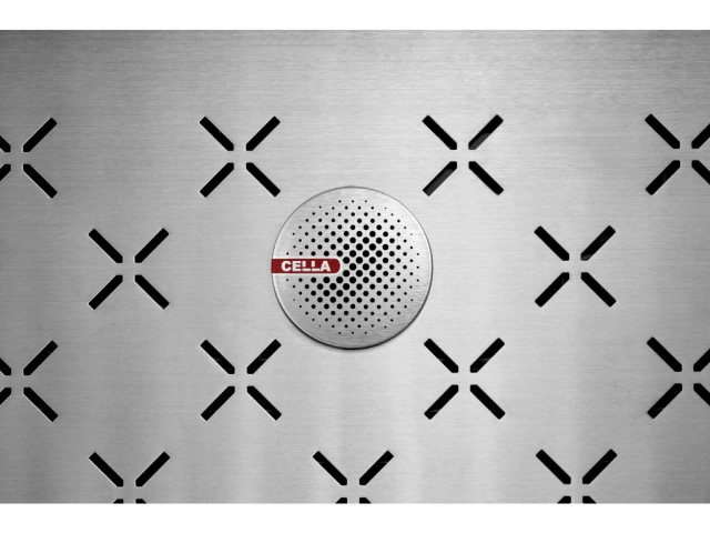 Tesla WG Vinska vitrina TESLA RW430M/E/dve zone/drvene police/193 boce/59,5x70,5x184,5/crna