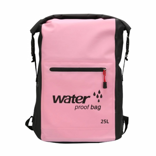 Vodootporna suva torba HS-51 25L roze