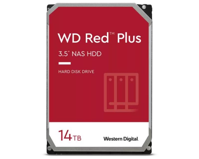 WD 14TB 3.5 inča SATA III 512MB 7200rpm WD140EFGX Red outlet 