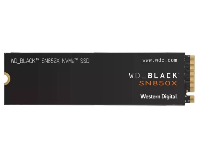 WD 1TB M.2 NVMe SSD Gen4 WDS100T2X0E SN850X Black 
