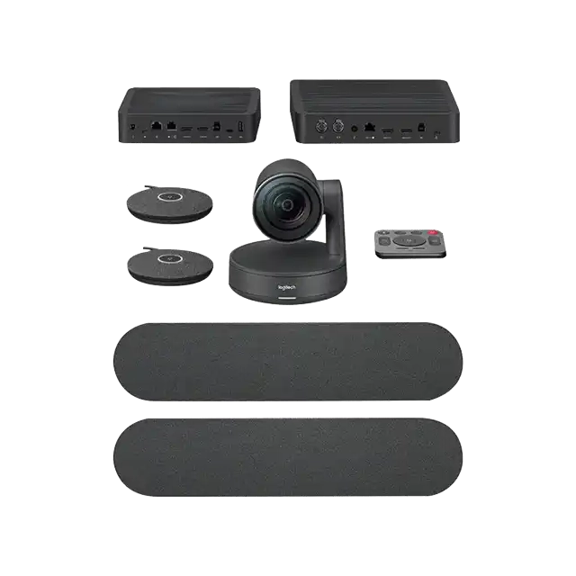 Web kamera za konferencijske razgovore Logitech Rally Plus Ultra-HD Crna