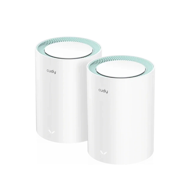 Whole Home Wi-Fi 6 Gigabit  Mesh System Cudy M1500 AX1500 Dual Band(2-Pack)
