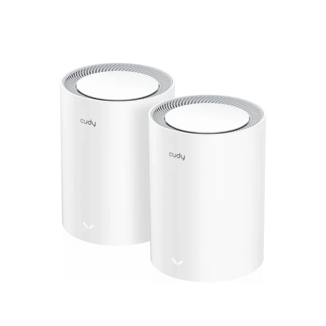 Whole Home Wi-Fi 6 Mesh System 2.5G Solution Cudy M3000 AX 3000 Dual Band(2-Pack)