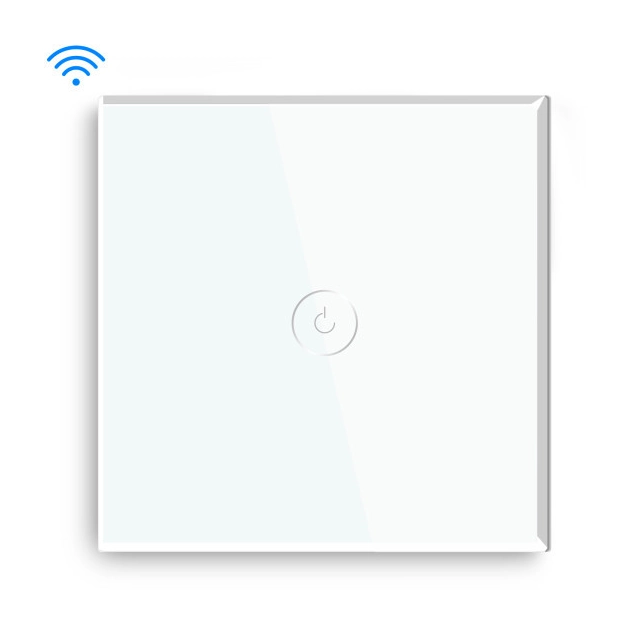 Exeshop Wi-Fi pametni prekidač 1G TUYA Beli (WIFI TOUCH SWITCH)