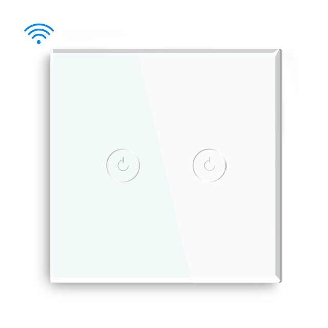 Exeshop Wi-Fi pametni prekidač 2G TUYA Beli NN (WIFI TOUCH SWITCH)