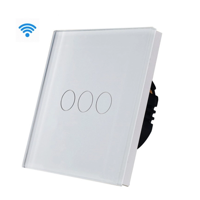 Wi-Fi pametni prekidač 3G TUYA Beli NN (WIFI TOUCH SWITCH)