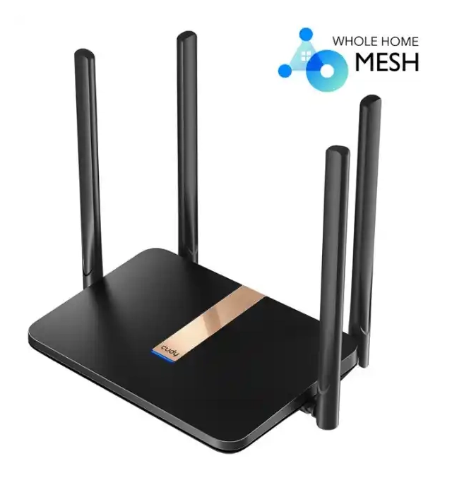 Wireless ruter Cudy LT500D 4G LTE AC1200 CPE 4+5Ghz, 1W/4Lan 10/100/ 4xAnt