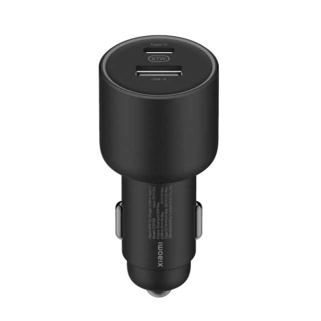 Xiaomi Mi 67W Car Charger (USB-A + Type-C)