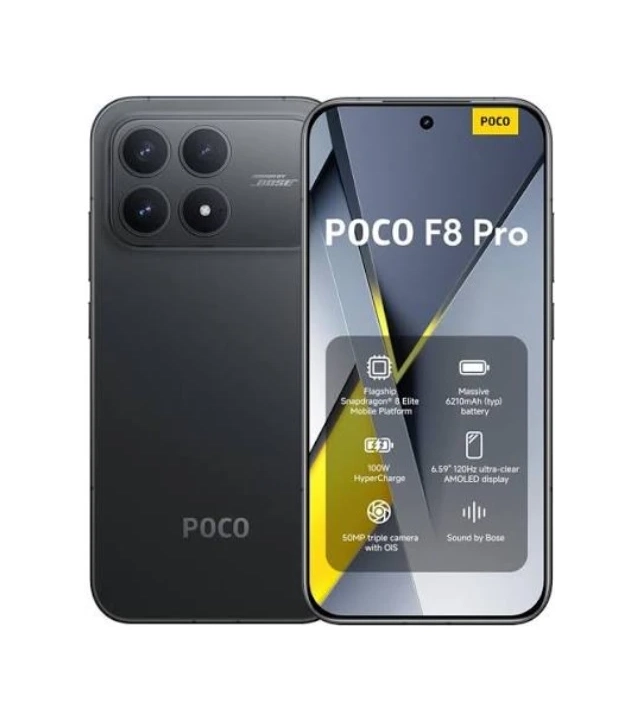 Xiaomi Poco F8 Pro 5G Dual Sim 12GB RAM 256GB Black