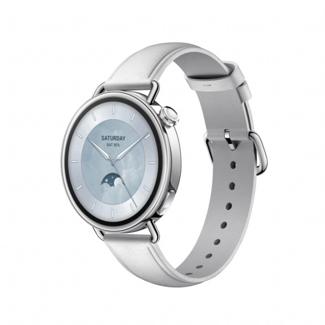 Xiaomi Watch S4 41mm Leather Strap(White)